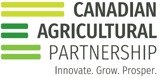 A logo for the canadian agricultural partnership.