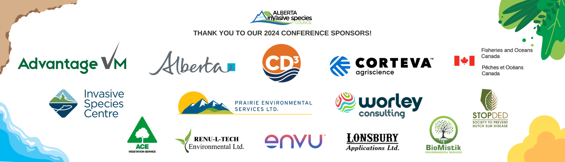 THANK YOU TO OUR 2024 CONFERENCE SPONSORS!